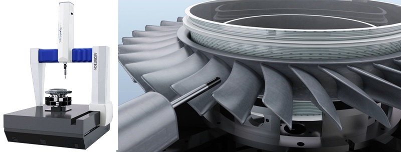 3D Measurement of Aircraft Engine Components in the Production Process - BLISK